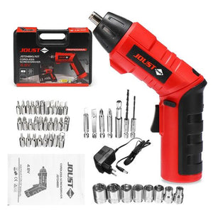 Electric Screwdriver Battery Operated Cordless Screwdriver Drill Tool + Charger