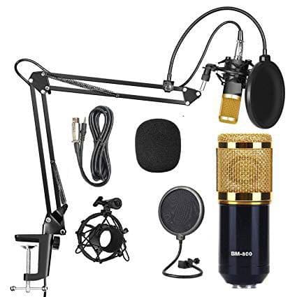 Pack Microphone BM-800 avec son Support Flexible