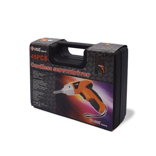 Electric Screwdriver Battery Operated Cordless Screwdriver Drill Tool + Charger