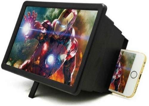Generic 3D Screen Magnifier Enlarger Screen for Mobile Phone White